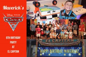 Maverick's 6th Birthday Cars 3 El Capitan Theater Best Real Estate Agent in Los Angeles Best Realtor in Los Angeles Celebrity Real Estate Agent Sports Real Estate Agent